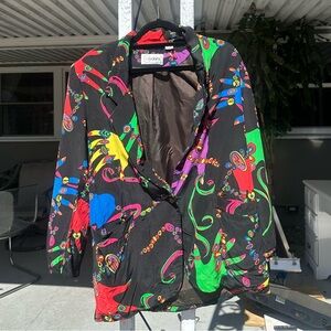 Funky, Colorful Blazer
